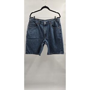 Levi's 550 Jean Shorts Men's Size 38‎ Blue Relaxed Cotton Baggy Y2K Vintage